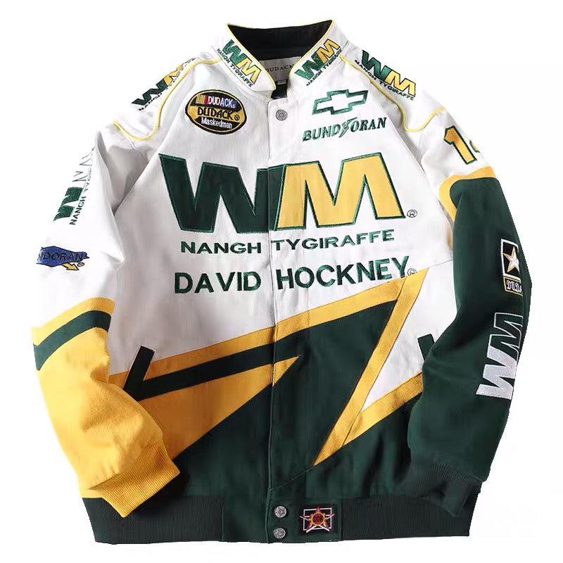 Vintage David WM Racing Jacket Shop Streetwear Fashion Jacket Streetwear Kitchen
