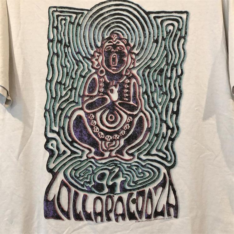 Vintage L0llapalooza Tee Shop Streetwear Fashion T-Shirt Streetwear Kitchen