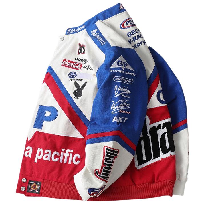 Vintage Pacific Racing Jacket Shop Streetwear Fashion Jacket Streetwear Kitchen