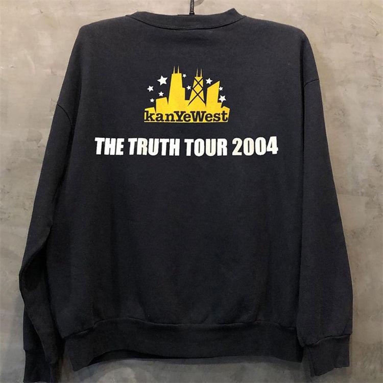 Vintage Ye College Dropout Collegiate Thin Crewneck Shop Streetwear Fashion Crewneck Streetwear Kitchen