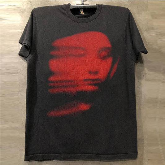 Vintage Red Phantom Face T-Shirt