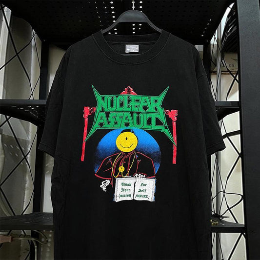 Vintage Think Your Nucle@r Ass@ult T-Shirt