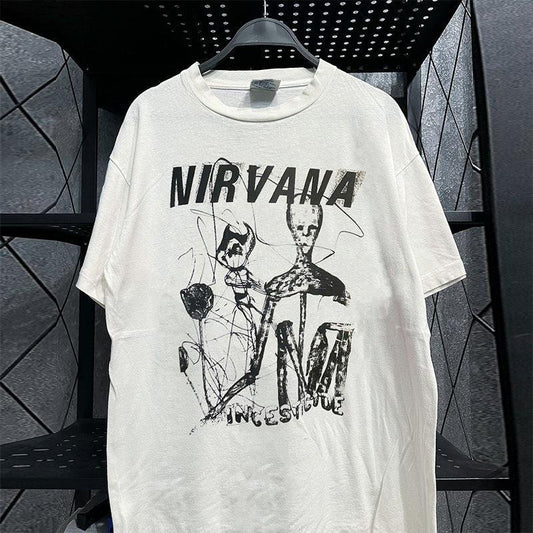 Vintage N!rvana Incest!cide T-Shirt