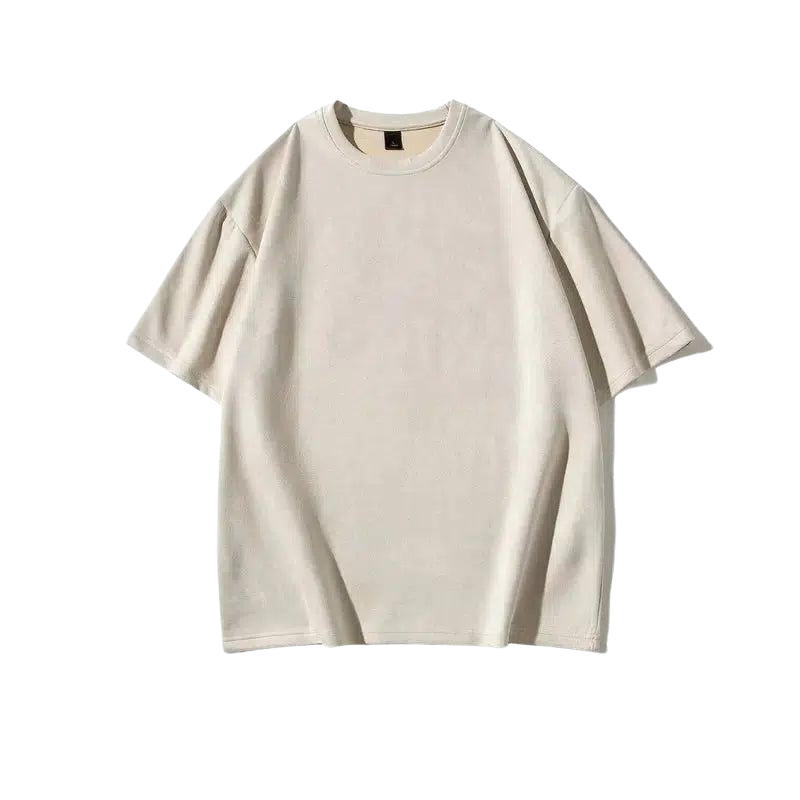 a white t - shirt on a black background