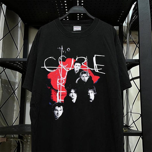 Vintage Cur3 Red Splash T-Shirt