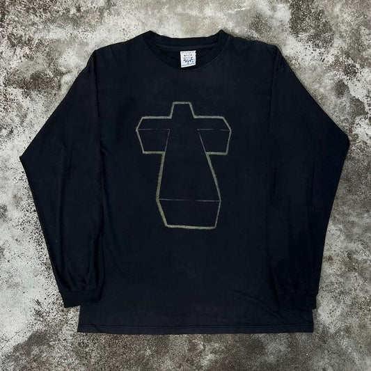 Vintage Cross Long Sleeve T-Shirt