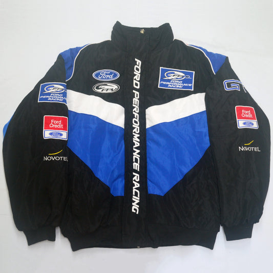 Vintage Racing Color Block F0rd Jacket