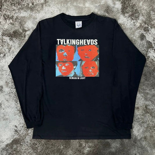 Vintage 
Talk!ng Heads Long Sleeve T-Shirt