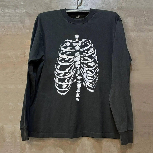 Vintage Skeleton Longsleeve T-Shirt