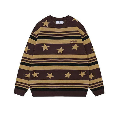 Jacquard Stars & Stripes Sweater