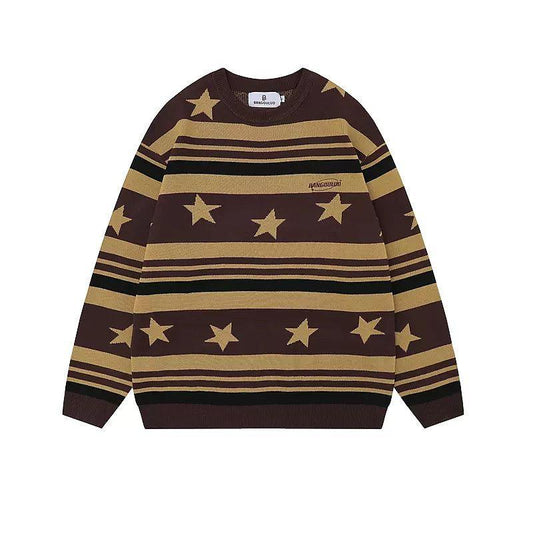 Jacquard Stars & Stripes Sweater