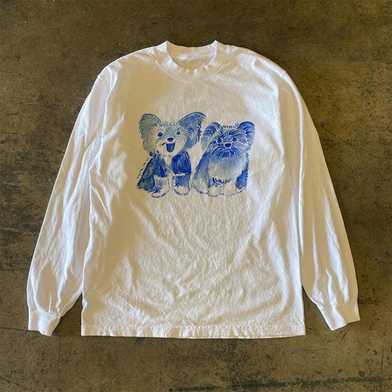 Vintage Puppy Duo T-Shirt