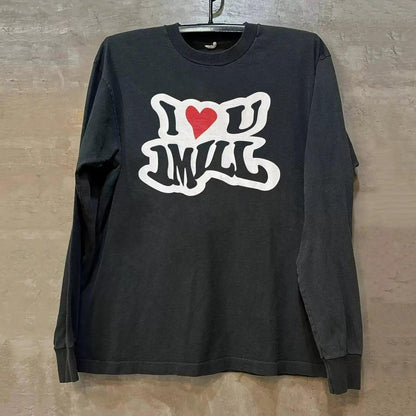 Vintage I Love 1M!ll Longsleeve T-Shirt