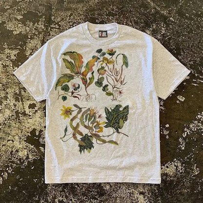 Vintage Floral Graphic T-Shirt