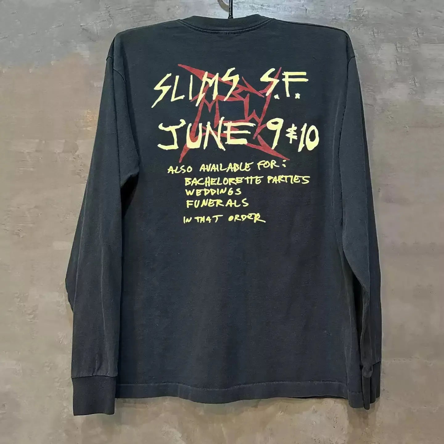 Vintage M3tallica Slims Long Sleeve T-Shirt