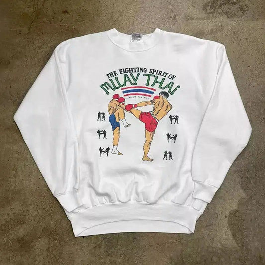 Vintage Muay Thai Longsleeve T-Shirt