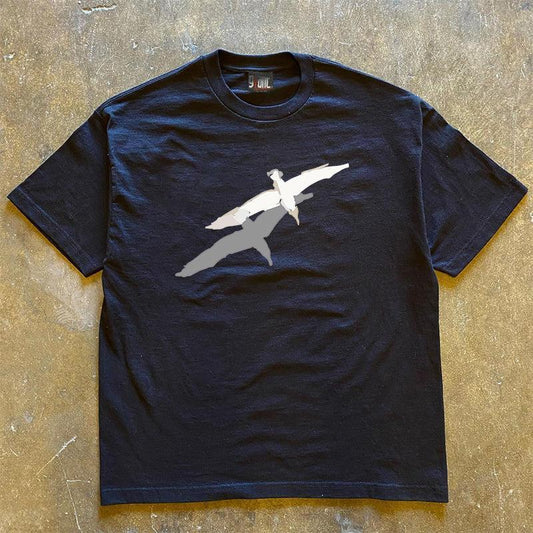 Vintage Soaring Bird  T-Shirt