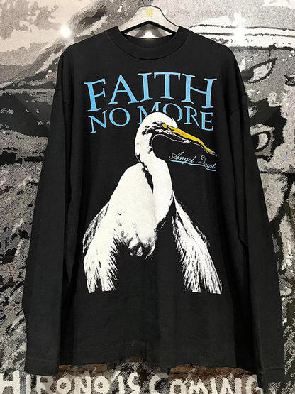 Vintage Fa!th No M0re Long Sleeve T-Shirt