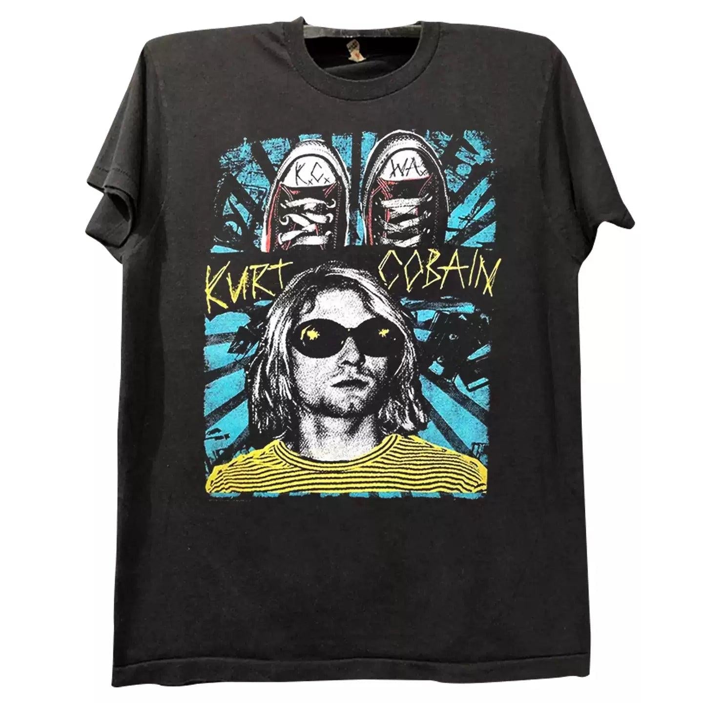 Vintage Kurt C0bain Sneakers T-Shirt