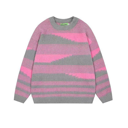 Striped Mohair Sweater