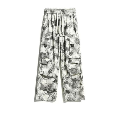 Tie-Dye Camo Cargo Pants