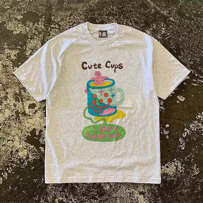 Vintage Cute Cups T-Shirt
