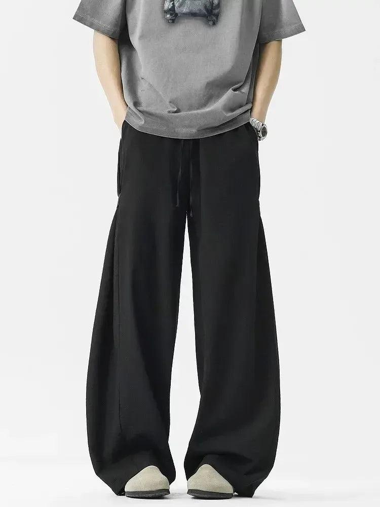 Cotton Linen Blend Loose Fit Pants