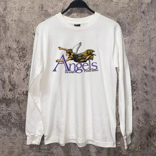 Vintage Angels Long Sleeve T-Shirt