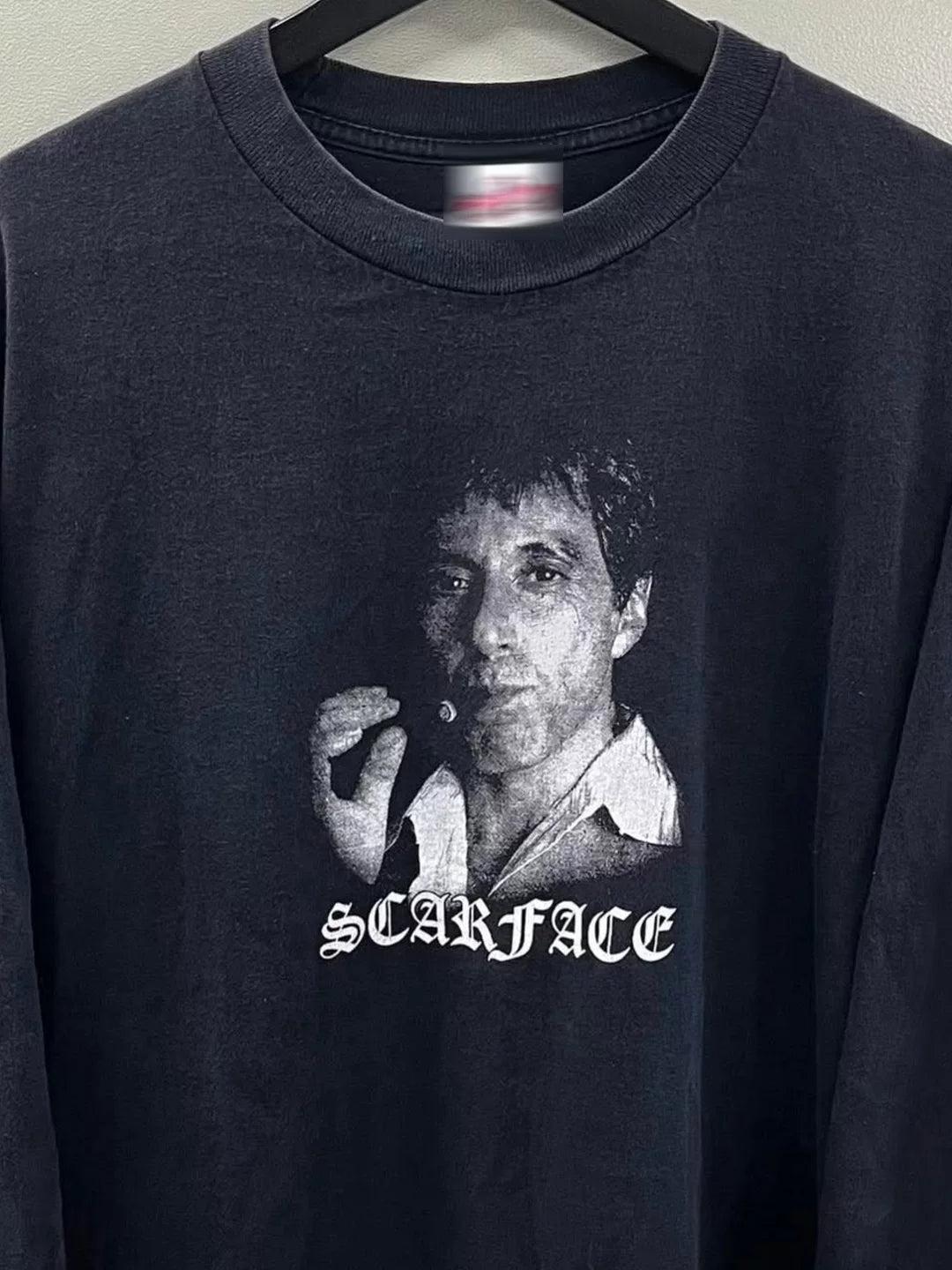 Vintage Faded Sc@rface Long Slave T-Shirt