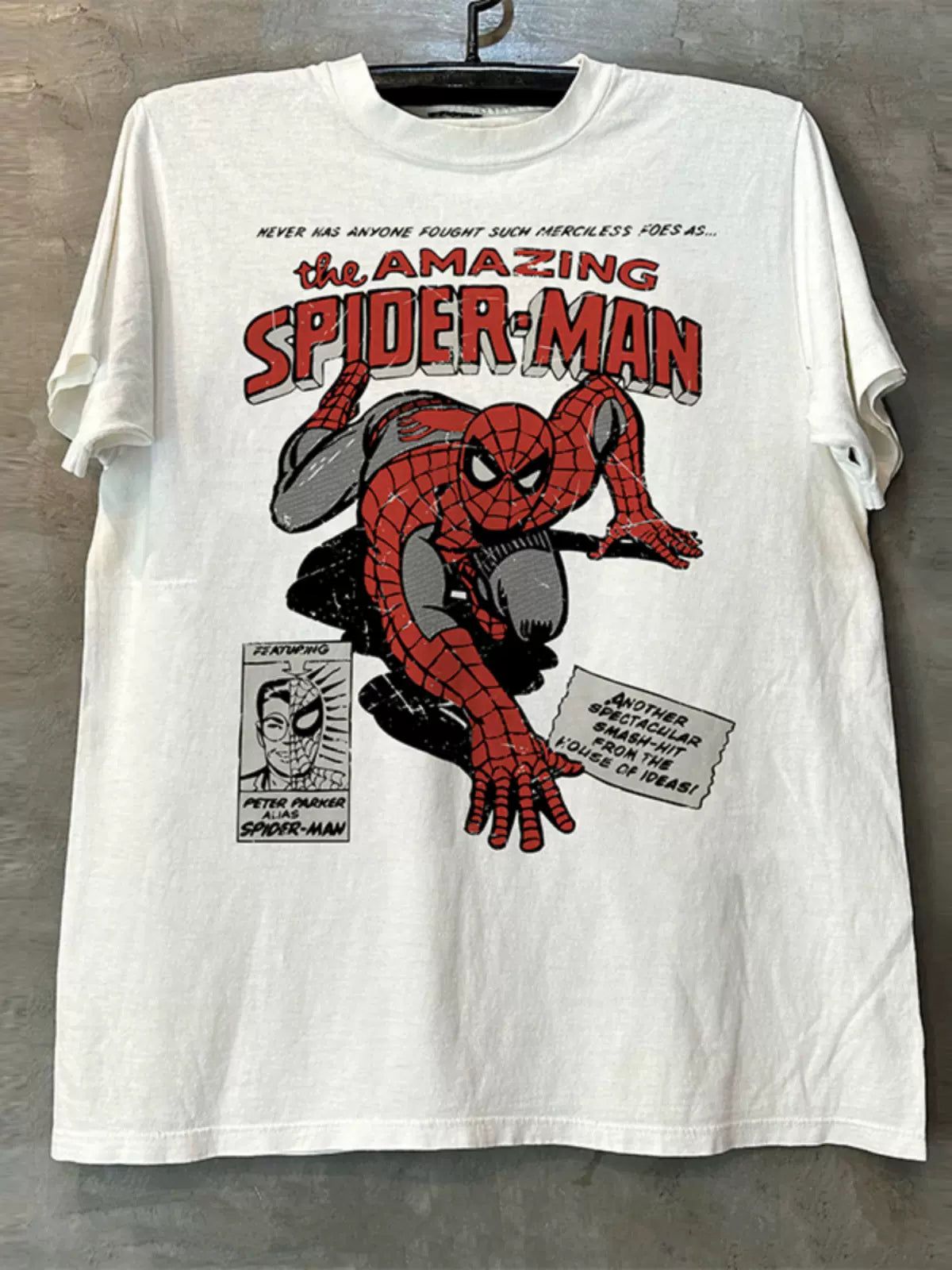 Vintage Spiderm@n Super Hero T-Shirt