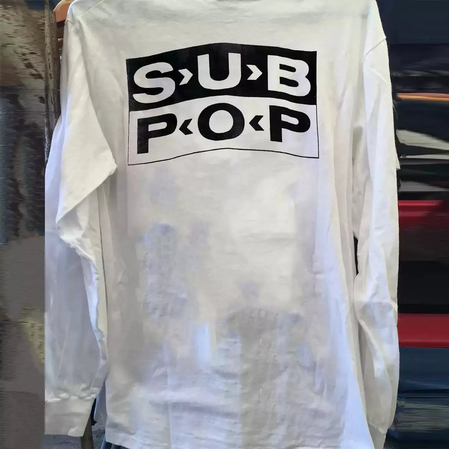 Vintage N!rvana Sub P0p Long Sleeve T-Shirt