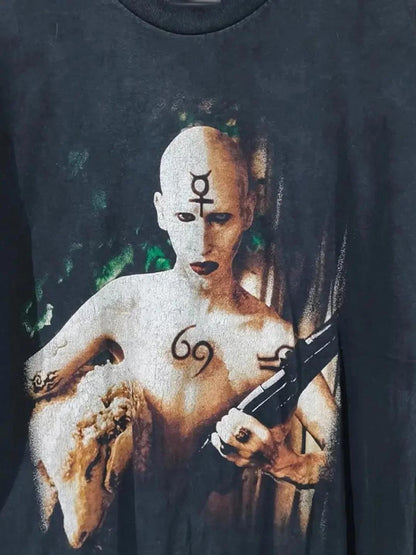 Vintage M@rilyn M@nson Long Sleeve T-Shirt
