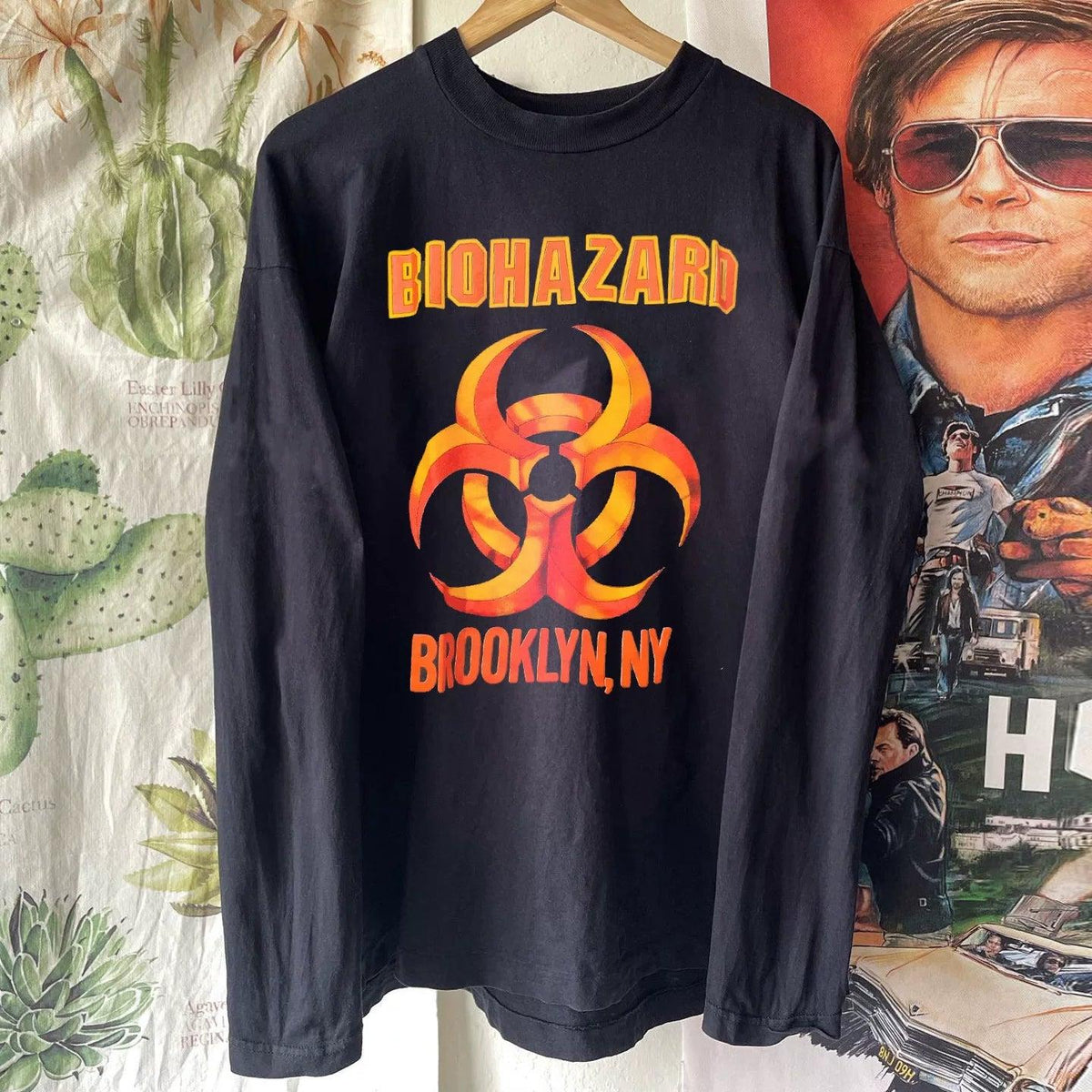 Vintage B!ohazard Tour 1991 Long Sleeve T-Shirt