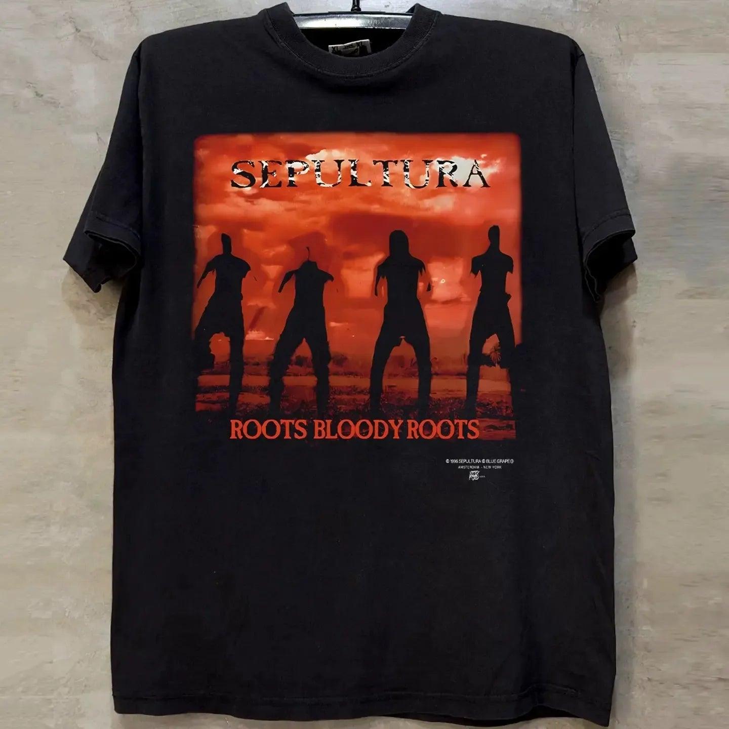 Vintage S3pultura R0ots Bl0ody R0ots T-Shirt