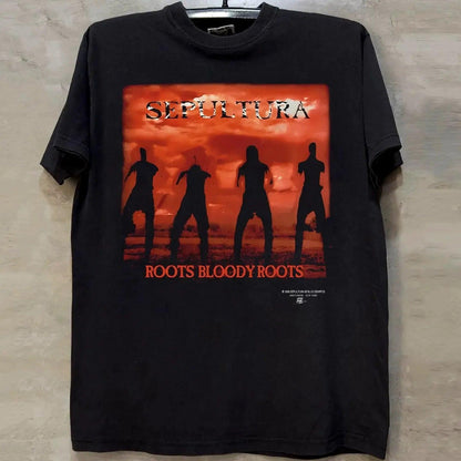 Vintage S3pultura R0ots Bl0ody R0ots T-Shirt