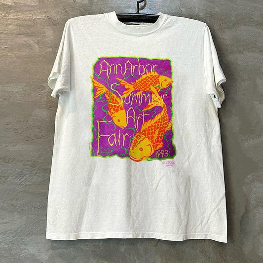 Vintage Ann Arb0r Summer Art T-Shirt