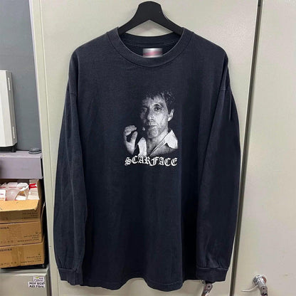 Vintage Faded Sc@rface Long Slave T-Shirt