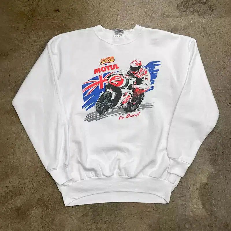 Vintage M0tul Racer Longsleeve T-Shirt