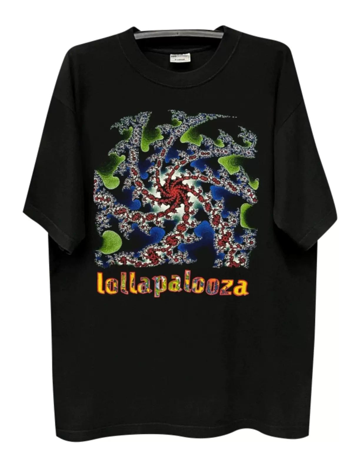 Vintage '93 Lollapalooza Fractal T-Shirt