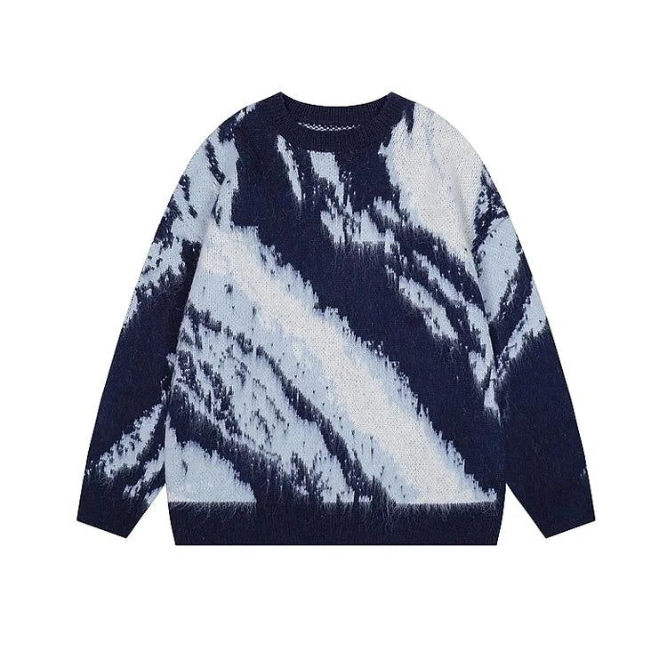 Tie-Dyed Blend Sweater