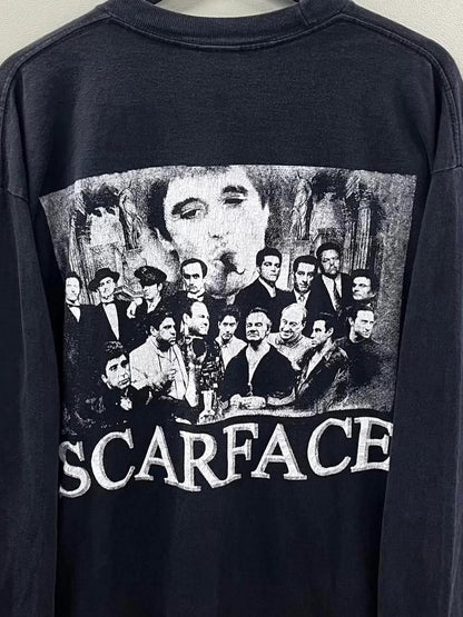 Vintage Faded Sc@rface Long Slave T-Shirt