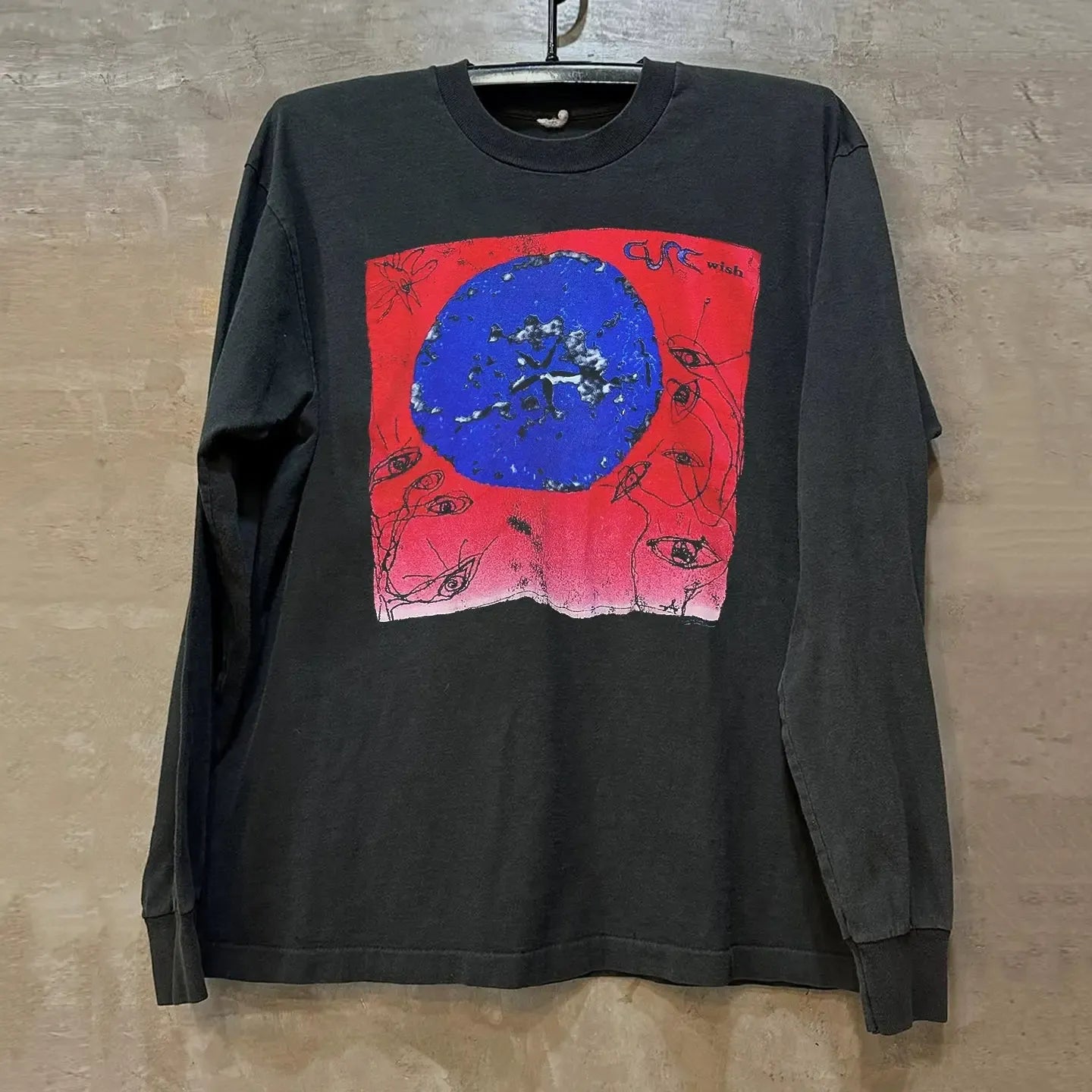 Vintage W!sh Eyes Long Sleeve T-Shirt