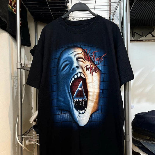 Vintage P!nk Fl0yd The Face Wall T-Shirt