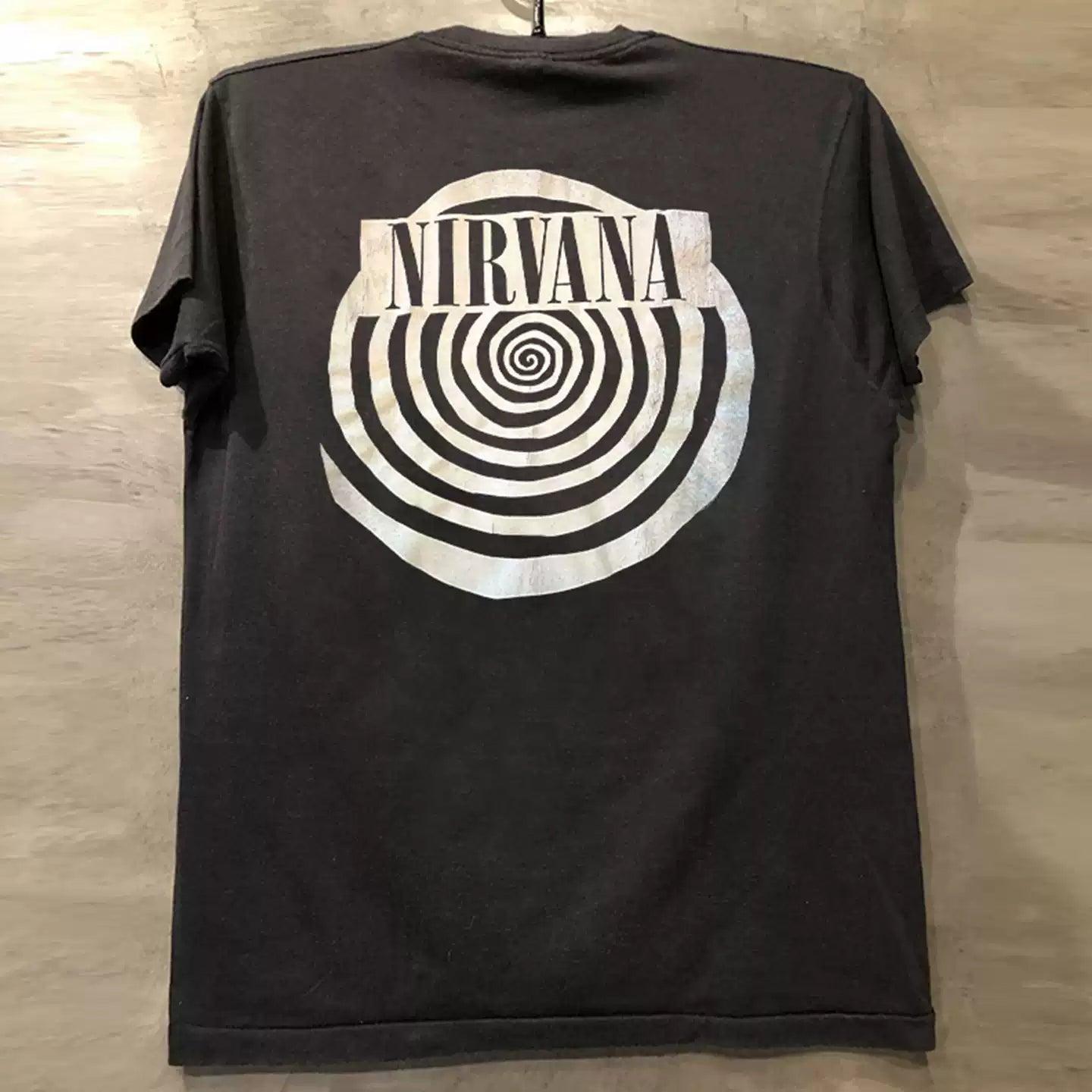 Vintage N!rvana Smiley Face T-Shirt