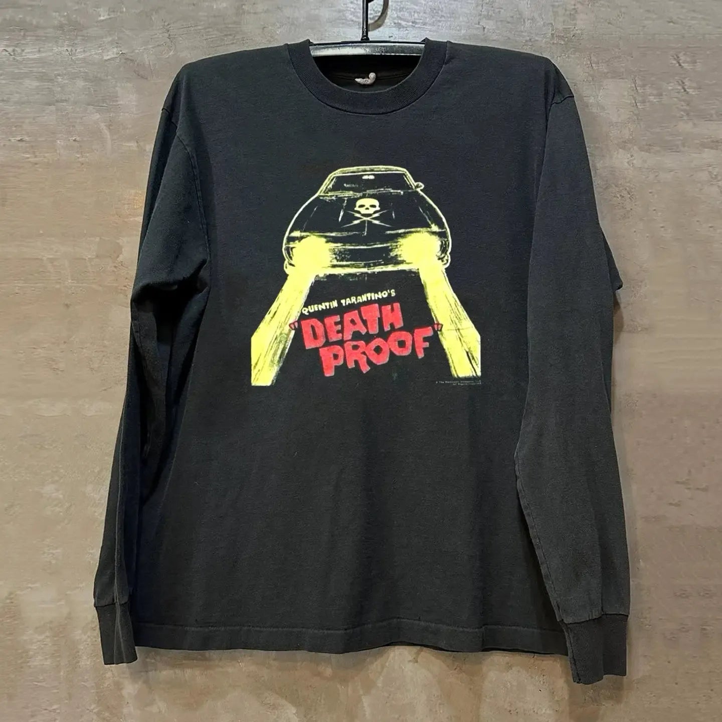 Vintage De@th Proof Long Sleeve T-Shirt