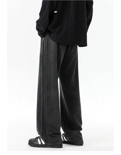 Drawstring Side Seam Detail Pants
