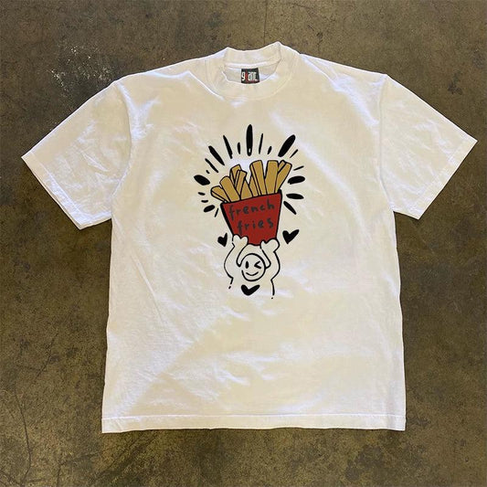 Vintage French Fries T-Shirt