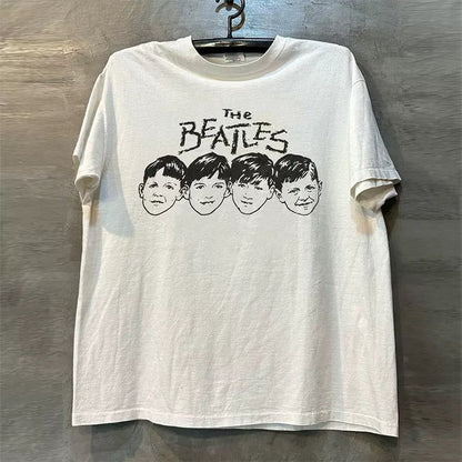 Vintage The B3atles Portrait T-Shirt