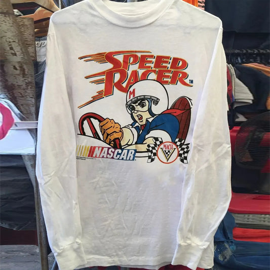 Vintage Sp3ed Rac3r Long Sleeve T-Shirt