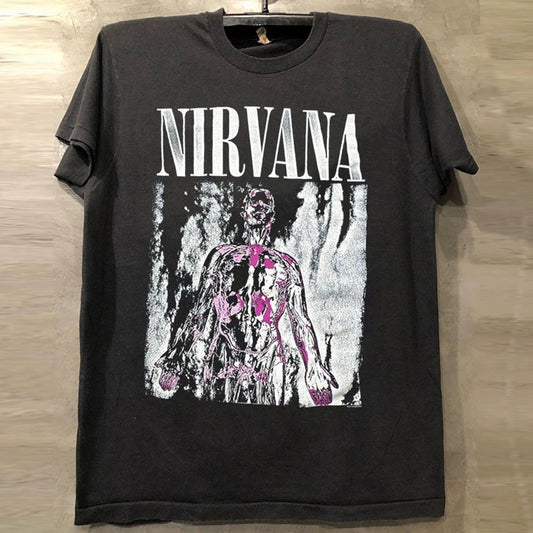 Vintage N!rvana In Uter0 Anatomy T-Shirt